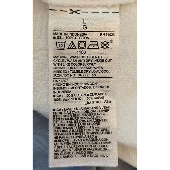 Old Navy White Short Sleeve Wrap Top - Picture 6 of 6